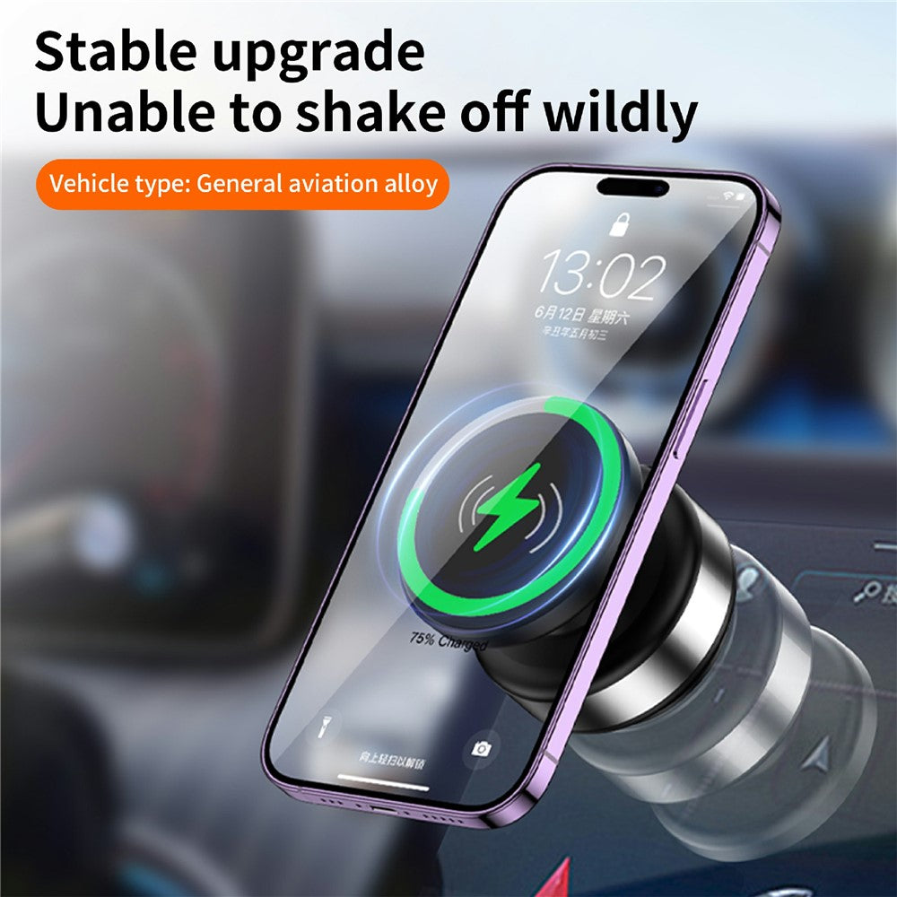 X9C Kfz Handyhalterung mit Magnet & 15W Wireless Charging