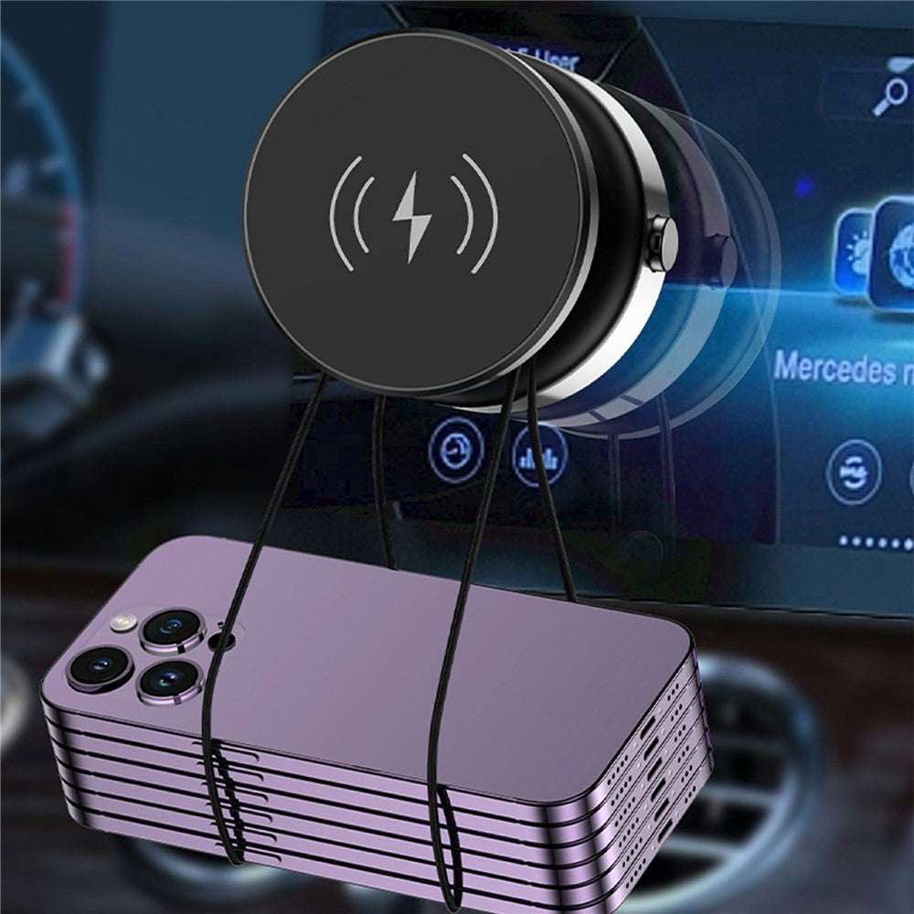 X9C Kfz Handyhalterung mit Magnet & 15W Wireless Charging