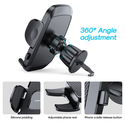 JOYROOM JR-ZS259 Air Vent Hook Car Mount 360 Degree Bracket Holder for 4.7-6.9inch Mobile Phone