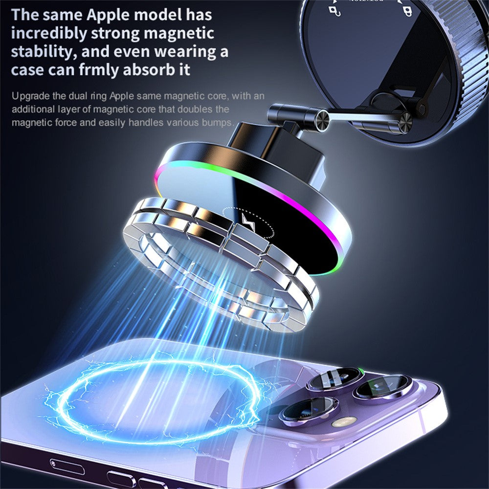 K5 Kfz Wireless Charger Halterung 360° Drehbar & Faltbar mit Magnet
