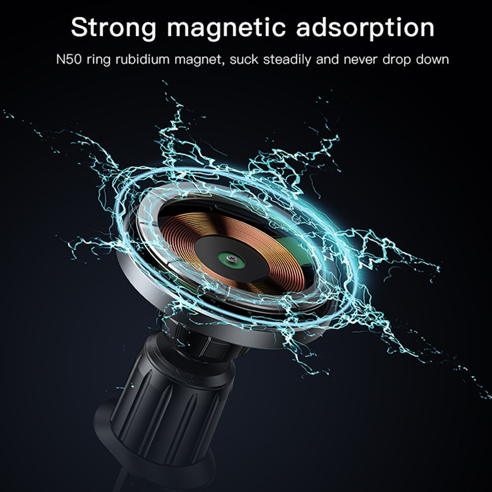YESIDO C190 Auto Magnetische Wireless Charger Ladehalterung Lüftung 15W Schnellladung
