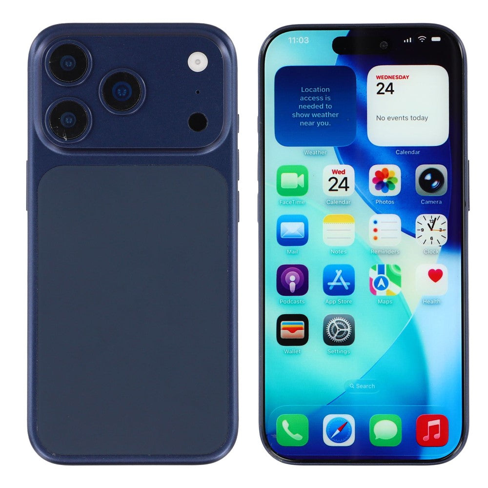 For iPhone 17 Pro Color Screen Dummy Phone Shooting Counter Display Toys (Without Logo)