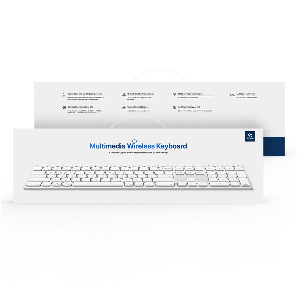 DUX DUCIS Wireless Keyboard  Wireless Keyboard  LK Series Mute Keyboard for Laptops/Tablets/Phones