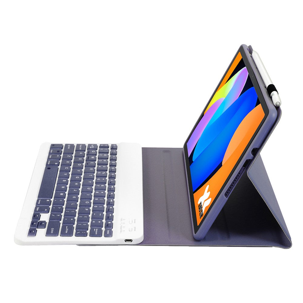 AM31 For Lenovo Tab K11 Gen 2 / Idea Tab / Xiaoxin Pad 11 2025 Leather Case Bluetooth-Compatible Keyboard