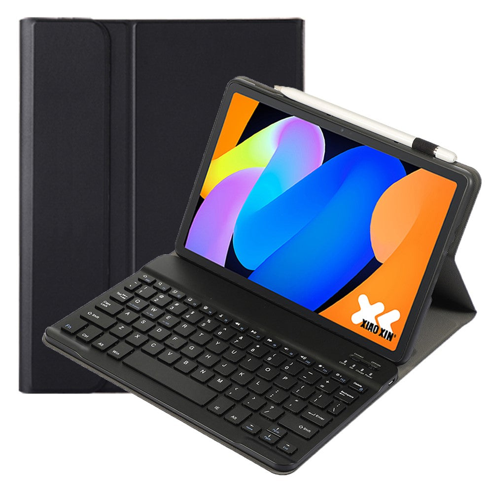AM31 For Lenovo Tab K11 Gen 2 / Idea Tab / Xiaoxin Pad 11 2025 Leather Case Bluetooth-Compatible Keyboard