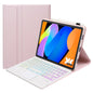 AM31-AS For Lenovo Tab K11 Gen 2 / Idea Tab / Xiaoxin Pad 11 2025 Leather Case Touchpad Backlit Bluetooth-Compatible Keyboard