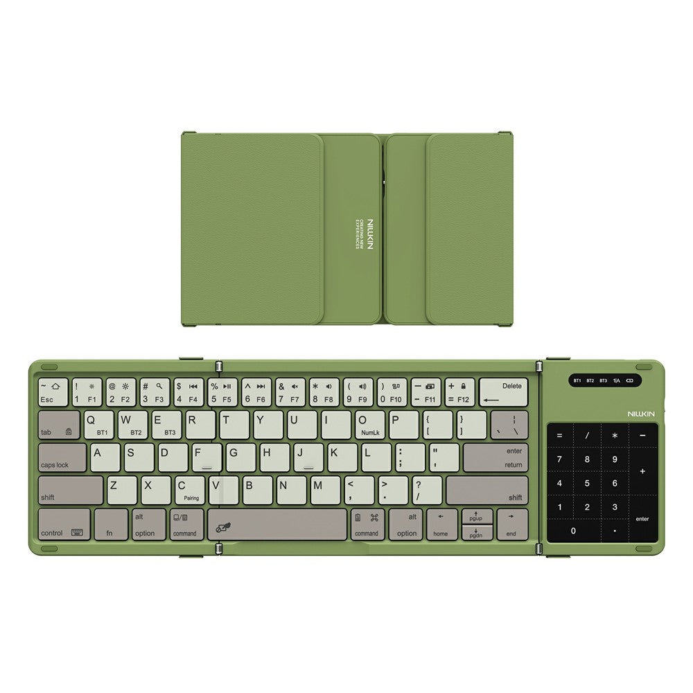 NILLKIN Cube Pocket Keyboard Foldable Bluetooth-Compatible Keyboard with Touchpad for iPad Android Windows