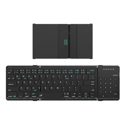 NILLKIN Cube Pocket Keyboard Foldable Bluetooth-Compatible Keyboard with Touchpad for iPad Android Windows