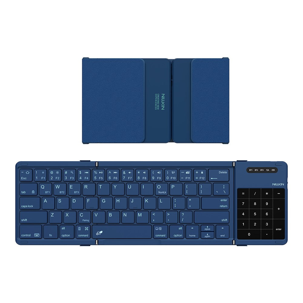 NILLKIN Cube Pocket Keyboard Foldable Bluetooth-Compatible Keyboard with Touchpad for iPad Android Windows