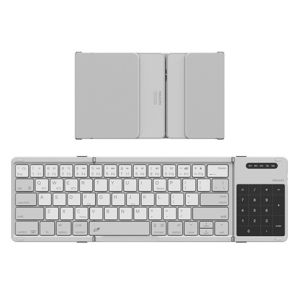 NILLKIN Cube Pocket Keyboard Foldable Bluetooth-Compatible Keyboard with Touchpad for iPad Android Windows