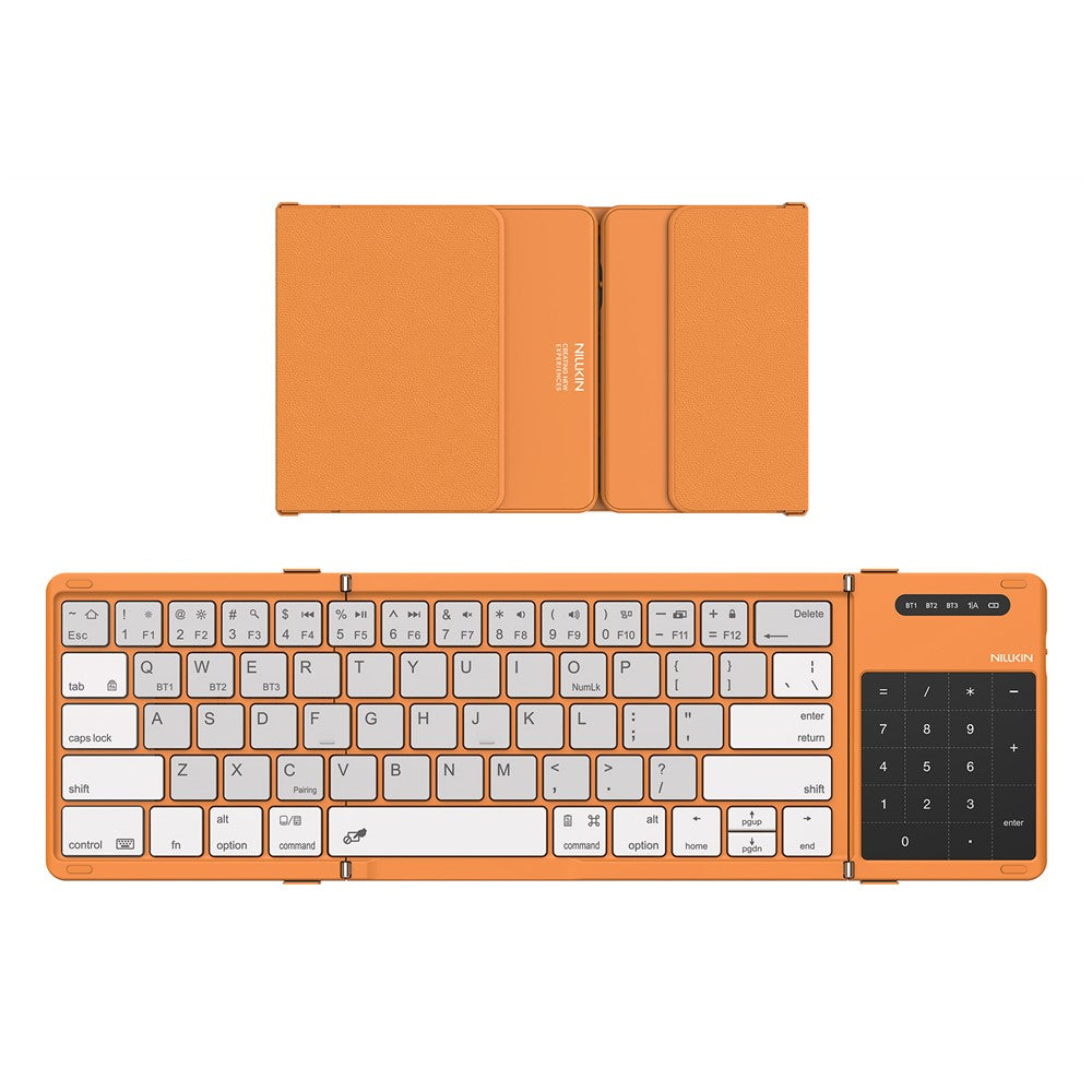 NILLKIN Cube Pocket Keyboard Foldable Bluetooth-Compatible Keyboard with Touchpad for iPad Android Windows