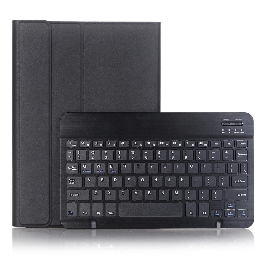 A240B For Samsung Galaxy Tab A11+ Detachable Leather Case Bluetooth-Compatible Keyboard with Pen Slot