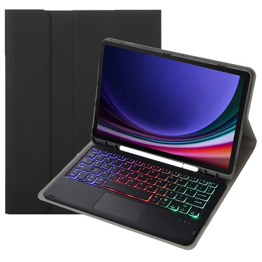 A710B-AS For Samsung Galaxy Tab S10 FE / S9 FE X510 X516 / S9 X710 X716B X718U Bluetooth-Compatible Keyboard Tablet Case
