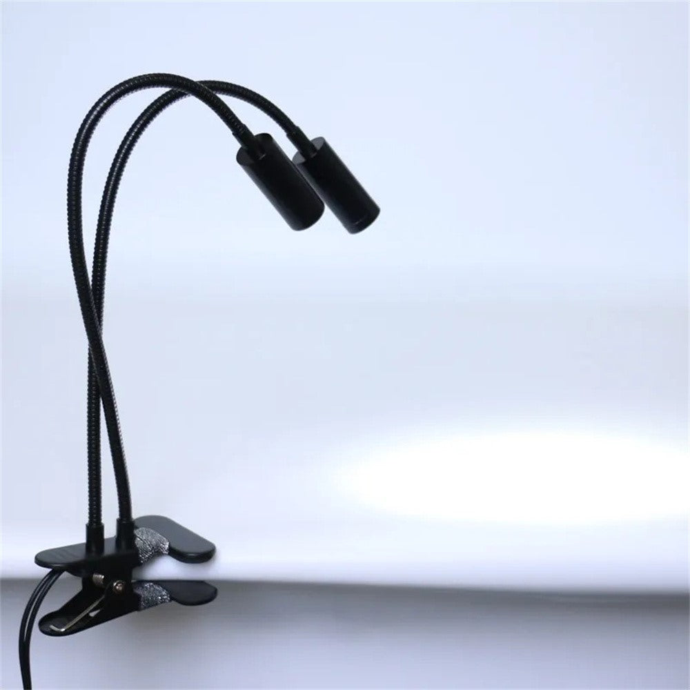 Clamp Type Gooseneck Adjustable Lamp LED Light Source for Industrial Inspection