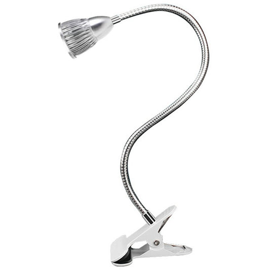 SUNSHINE SS-802 Clamp Work Light 35 LEDs Metal Body Flexible Hose Clip-on LED Desk Lamp for Repair