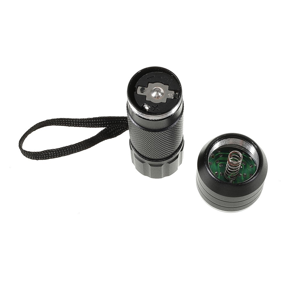 BEST Kj-c6405 Outdoor Portable LED Light UV Ultraviolet Detector Emergency Flashlight
