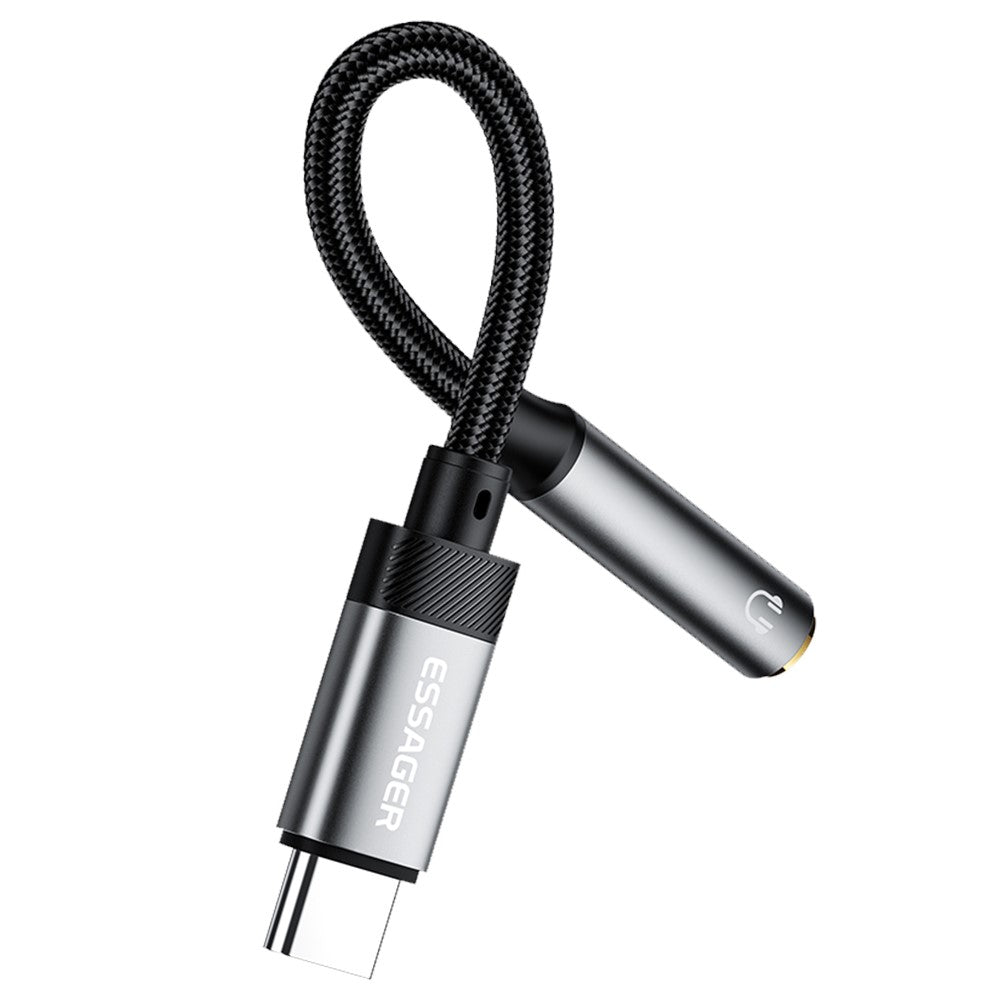 ESSAGER USB-C auf 3,5mm Klinke Kopfhörer Adapterkabel