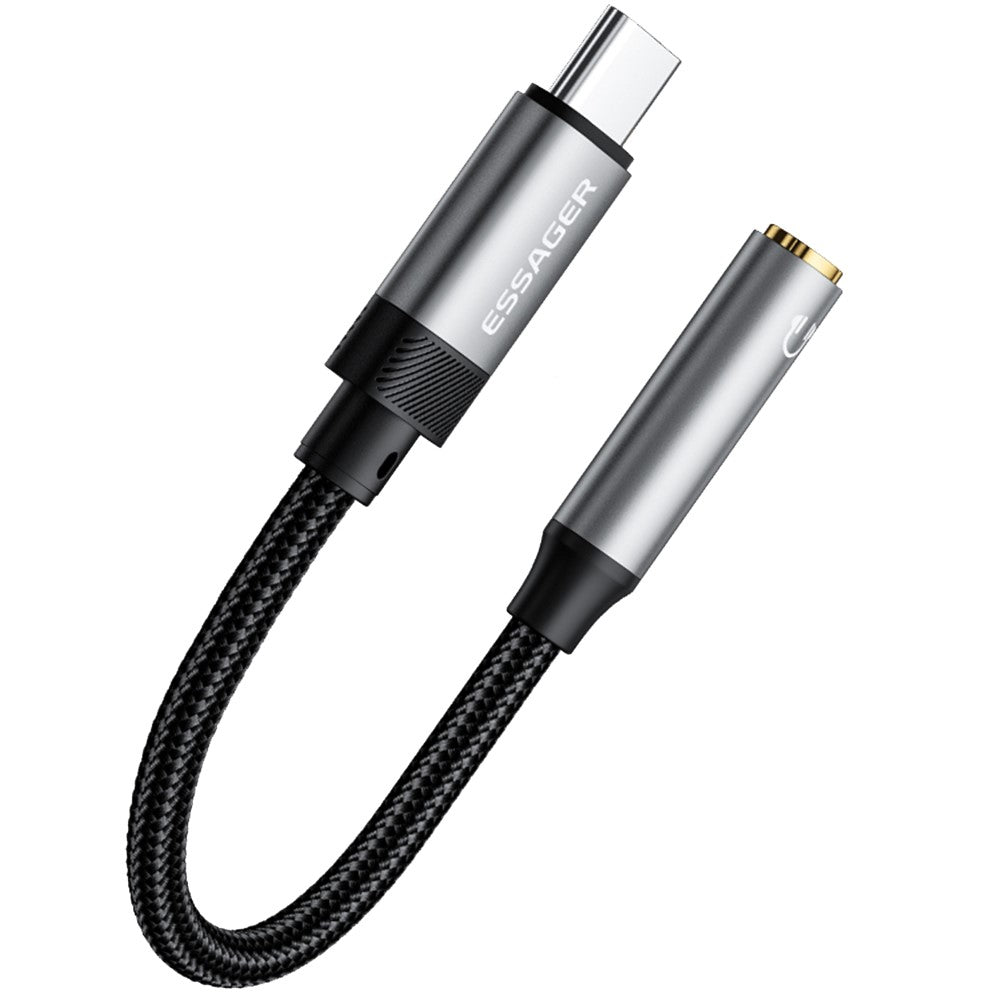 ESSAGER USB-C auf 3,5mm Klinke Kopfhörer Adapterkabel