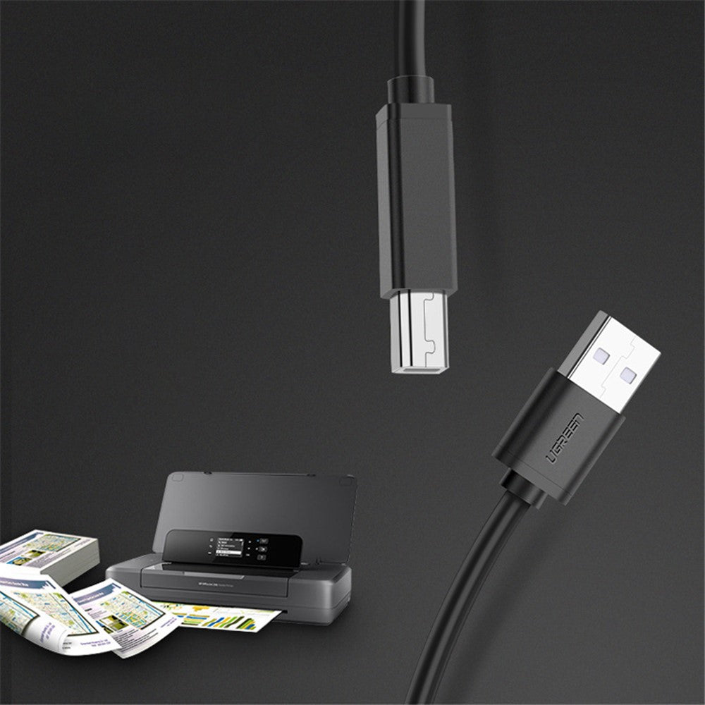 UGREEN 5m USB High Speed 2.0 A to B Male Cable Sync Data Scanner Printer Cord for Canon Brother