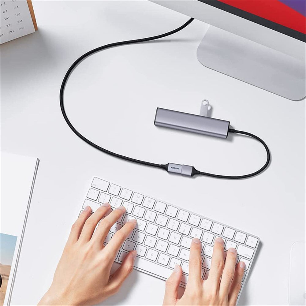 UGREEN 2m USB 3.0 Extension Cable Type A Male to Female 5Gbps Data Transfer Extension Cable for Printer Scanner Card Reader Hub
