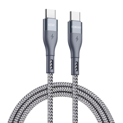 DUZZONA A2 3m PD 65W Fast Charging USB-C to USB-C Cable Nylon Braided Data Cord for iPhone 16-15 Series