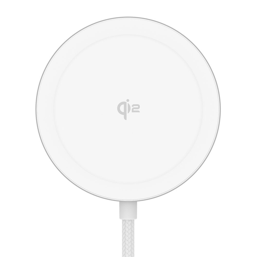 YF-M5C Qi2 Ladepad: Aluminium 15W Magnetisches Wireless Charger für iPhone 12-16 Serie