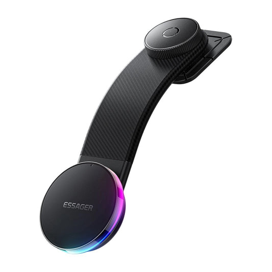 ESSAGER 15W Schnellladegerät mit RGB-Licht, magnetisch, 360° drehbar
