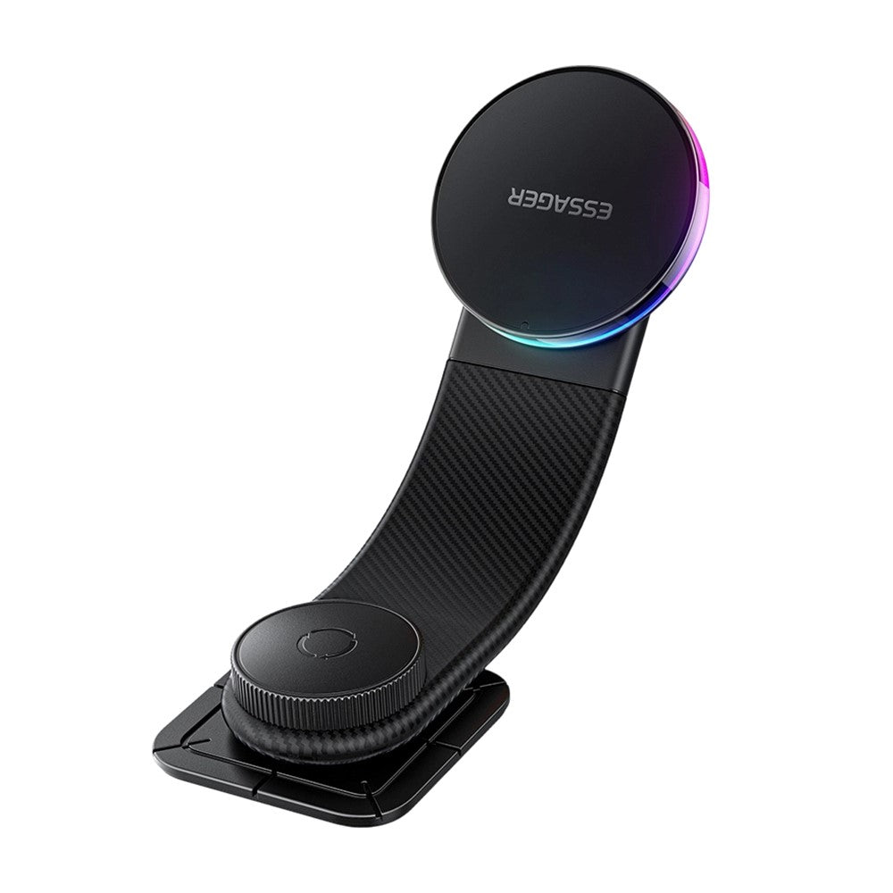 ESSAGER 15W Schnellladegerät mit RGB-Licht, magnetisch, 360° drehbar