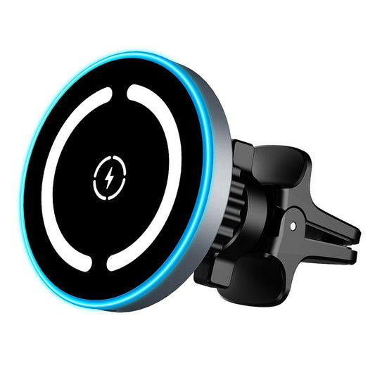 JLM-101 Magnetisches Wireless KFZ-Ladegerät 15W Schnellladung Qi Lüftungshalterung