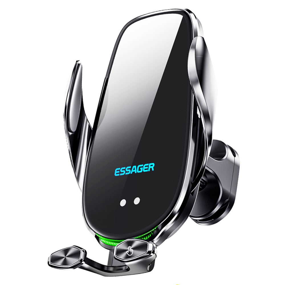 ESSAGER 15W Smart Auto-Induktionsladegerät mit Halterung