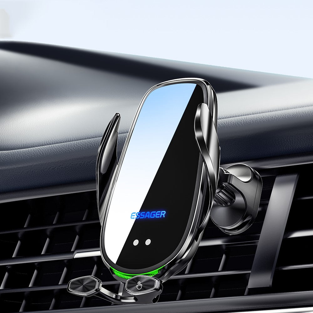 ESSAGER 15W Smart Auto-Induktionsladegerät mit Halterung