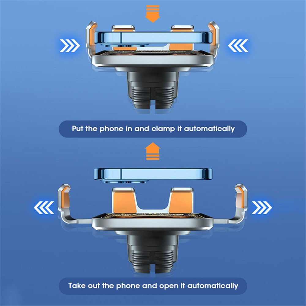 C10 Infrarot Sensor Kfz-Lüftung Wireless Charger 15W Schnellladen Handyhalterung