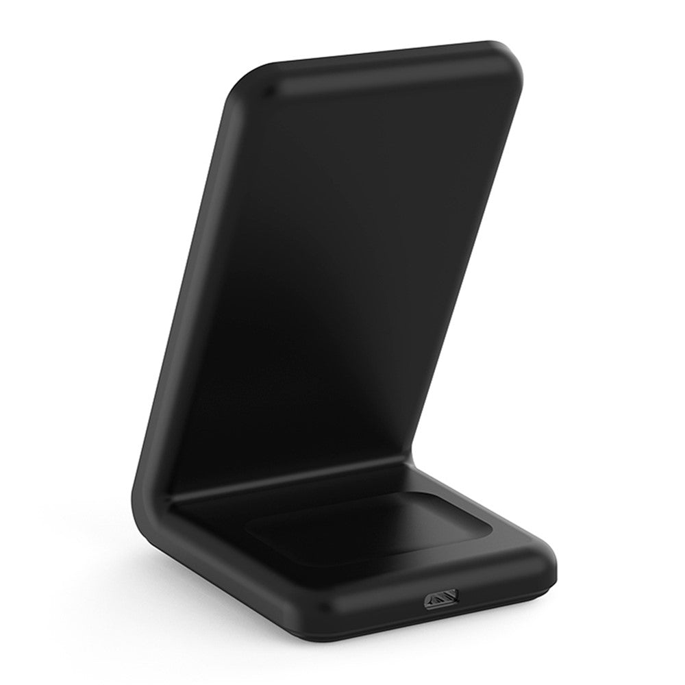 M2A 2-in-1 Magnetic Wireless Charger Vertical Charging Stand for AirPods Pro / iPhone (CE / FCC / ROHS / UKCA Certificate)