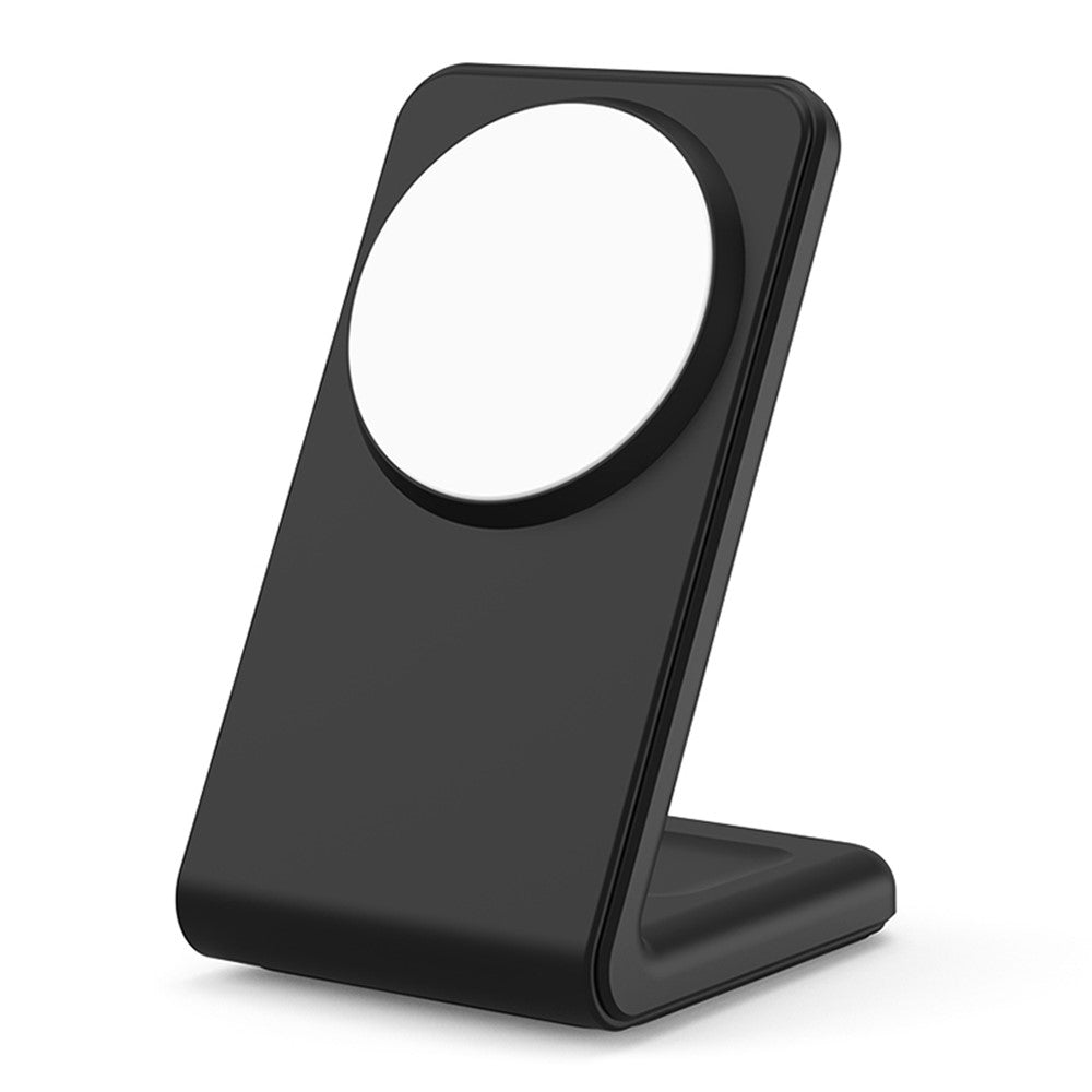 M2A 2-in-1 Magnetic Wireless Charger Vertical Charging Stand for AirPods Pro / iPhone (CE / FCC / ROHS / UKCA Certificate)