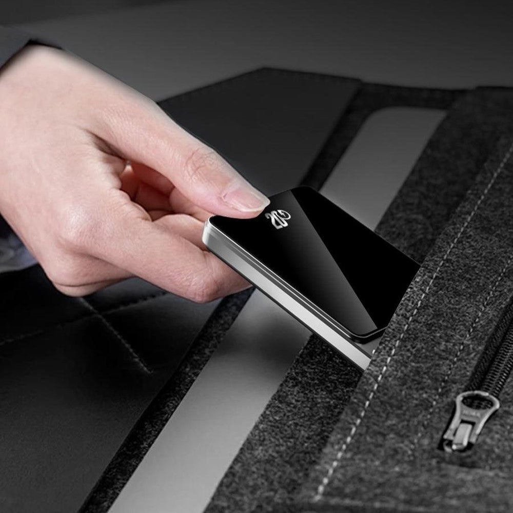 F15 10000mAh Magnetic Wireless Power Bank Slim 15W Portable Charger with USB-C PD 20W Fast Charging and Foldable Stand