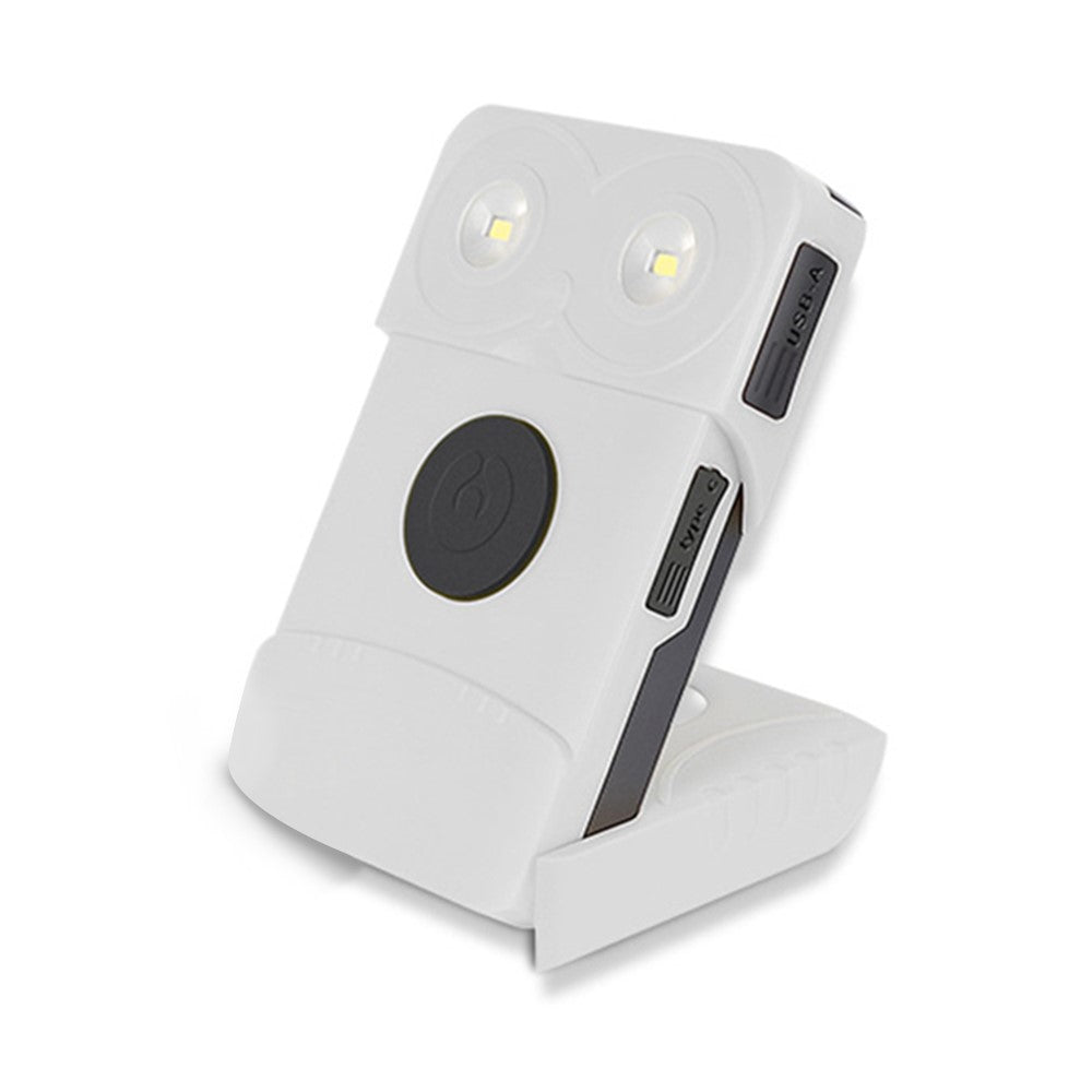 EYONGPV OWL-CSP Outdoor Camping Solar Power Bank 5000mAh Portable Charger Emergency Mobile Power Supply Solar Lamp