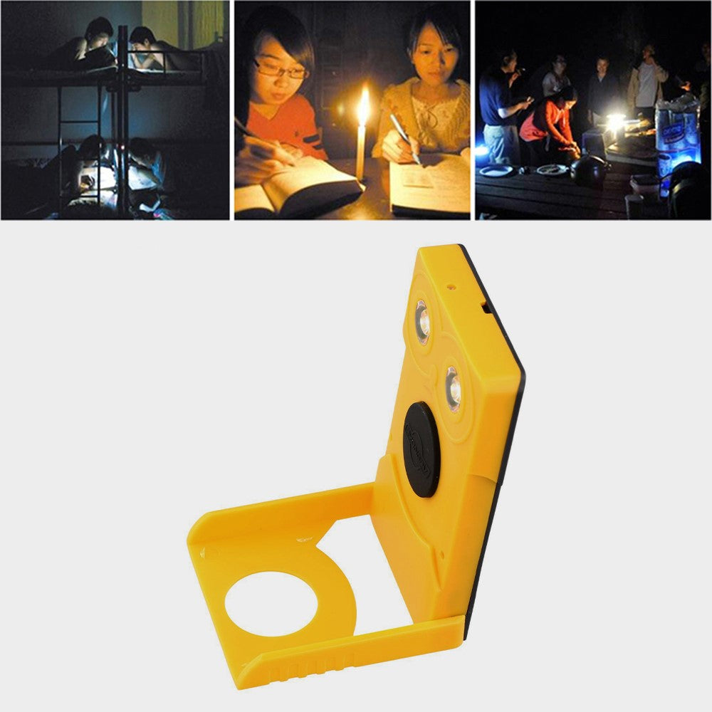 EYONGPV OWL-SP Solar Power Bank 1400mAh Outdoor Camping Emergency Portable Charger Solar Lamp