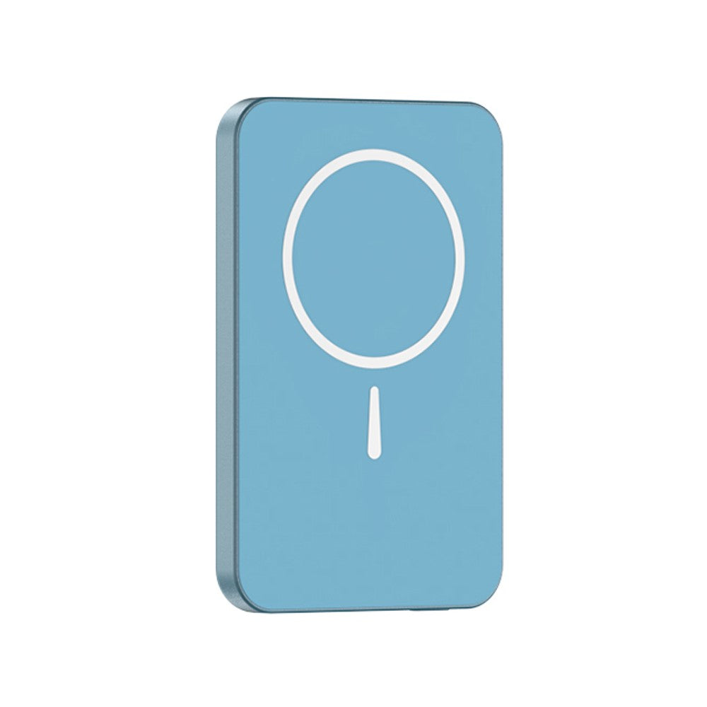 C10 5000mAh Magnetic Power Bank Ultra Slim 15W Wireless Portable Charger Aluminum Alloy Battery Pack with LED Display