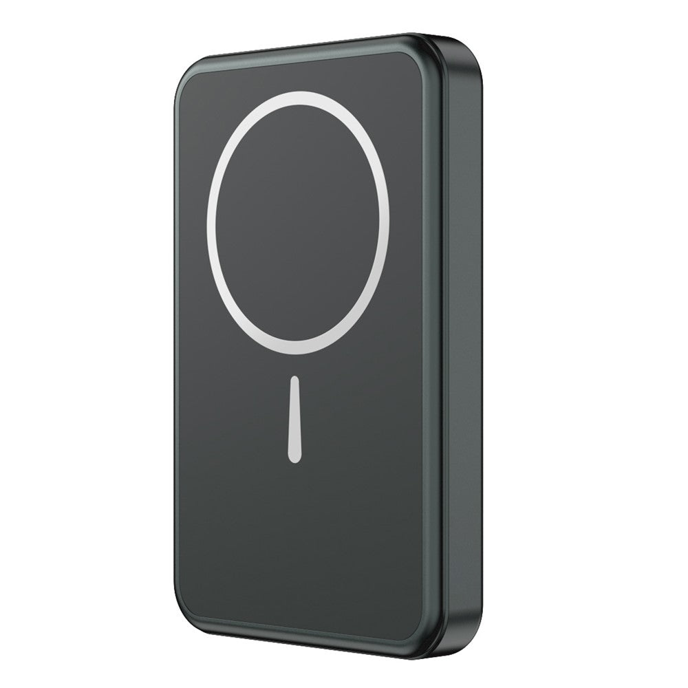 C10 5000mAh Magnetic Power Bank Ultra Slim 15W Wireless Portable Charger Aluminum Alloy Battery Pack with LED Display