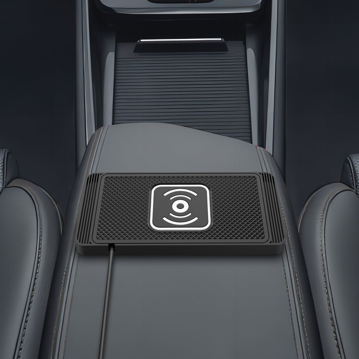 Kabelloses Auto-Ladegerät 15W Qi Schnellladung für Huawei iPhone Samsung