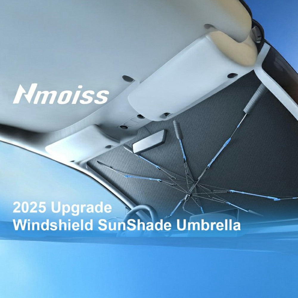 Sonnenschutz für Auto-Windschutzscheibe - Ice Crystal Cooling – UPF 50+