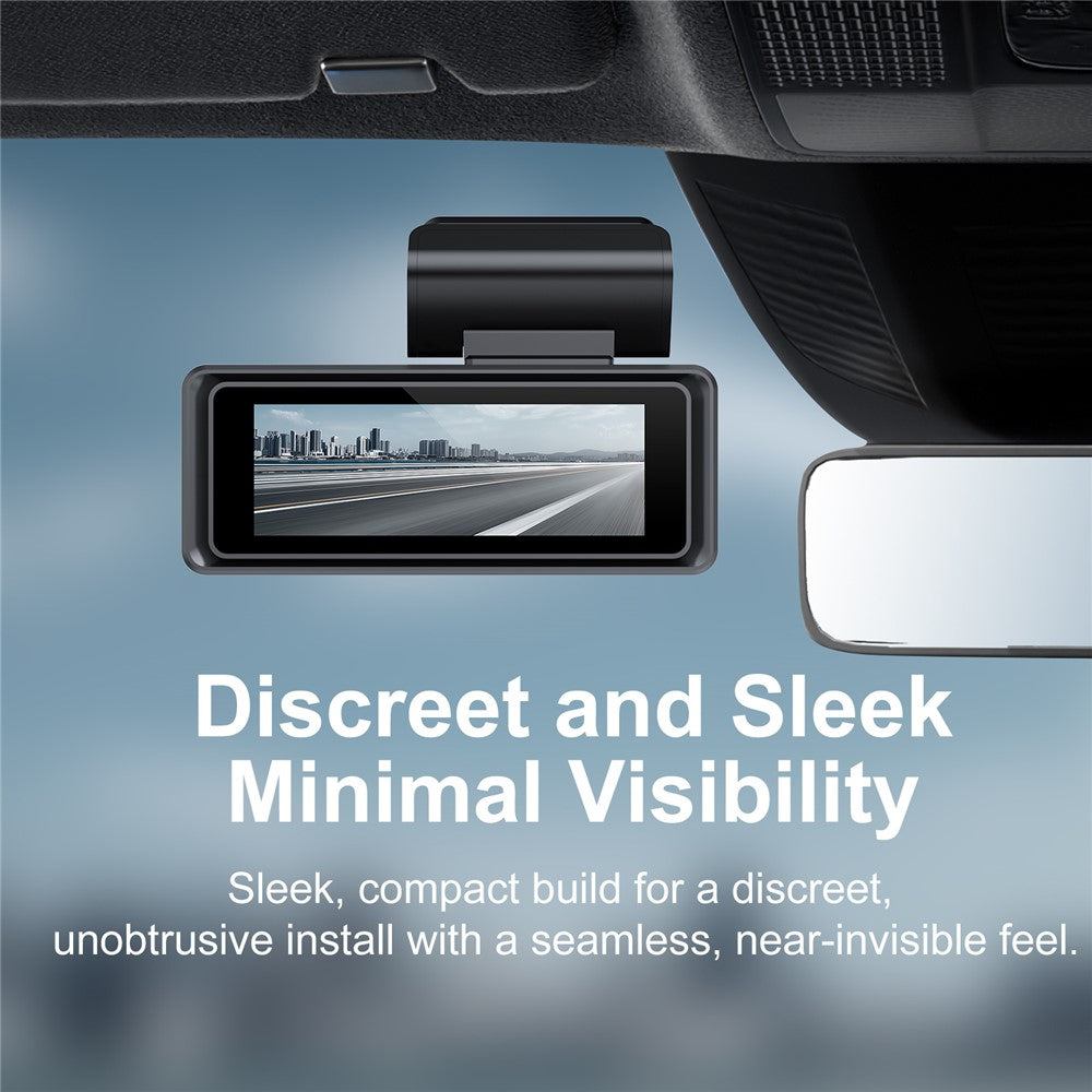 L50 4K Dashcam: Front & Rückkamera, 160° Weitwinkel, WiFi, Parkmodus