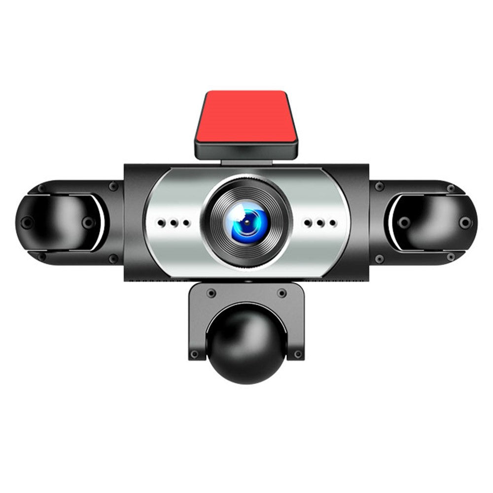 W8 5-Kamera Dashcam 360° Aufnahme 1080P HD Auto DVR Front/Heck/Innen/Seite Parkmonitor