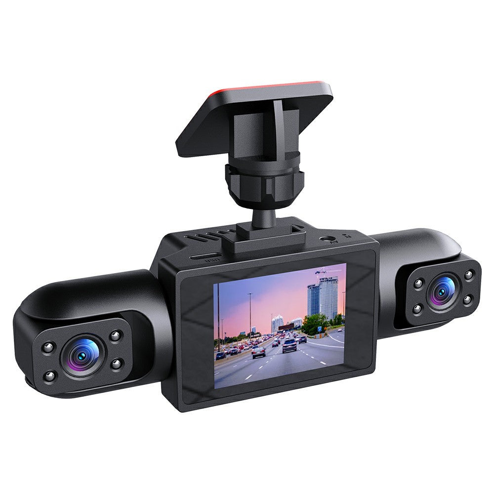 Y107 4-Linsen Dashcam 1080P HD Nachtsicht Auto DVR Front, Heck, Links, Rechts Aufnahme