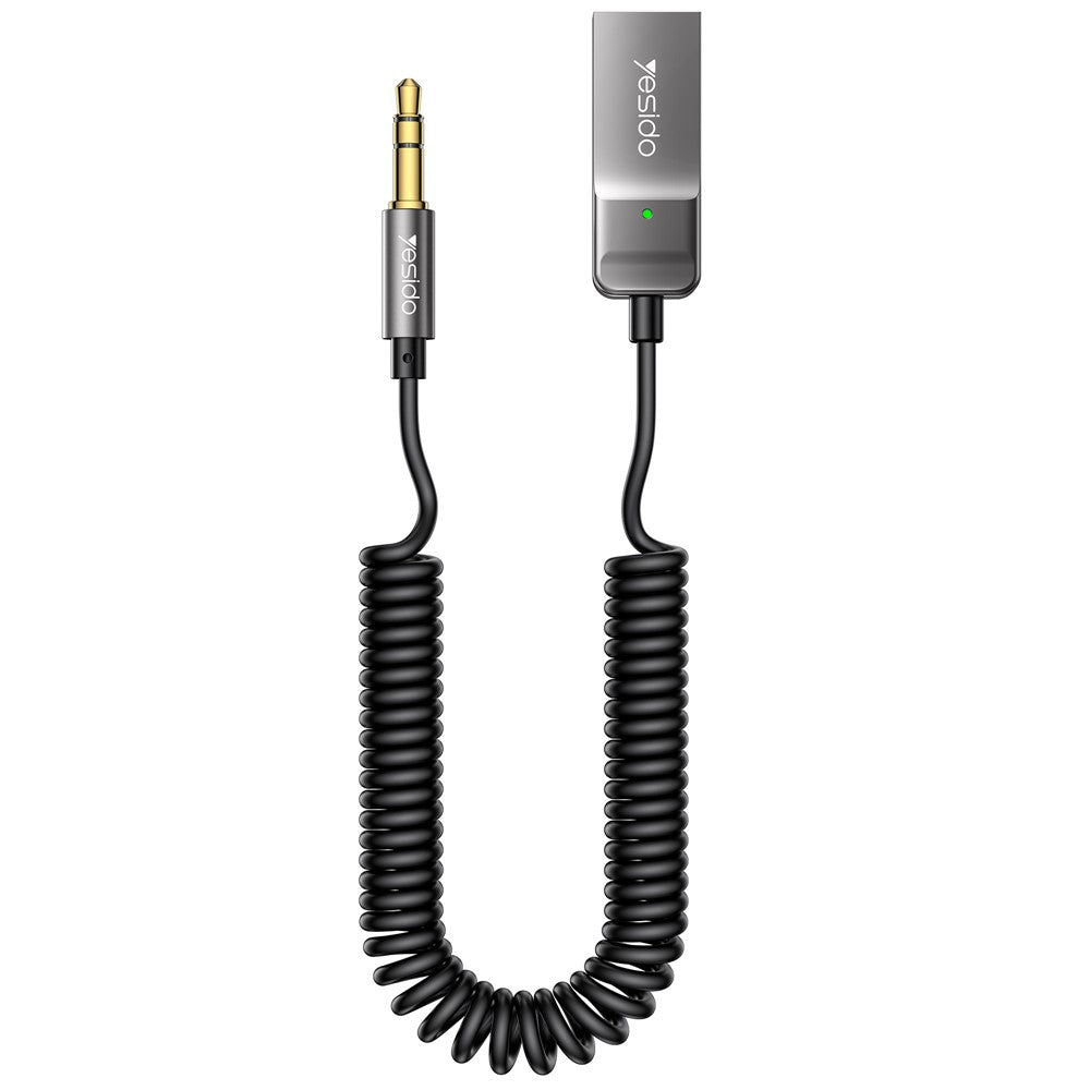 YESIDO YAU82: Bluetooth Audio-Player für Auto mit 3,5mm AUX & CD-Sound