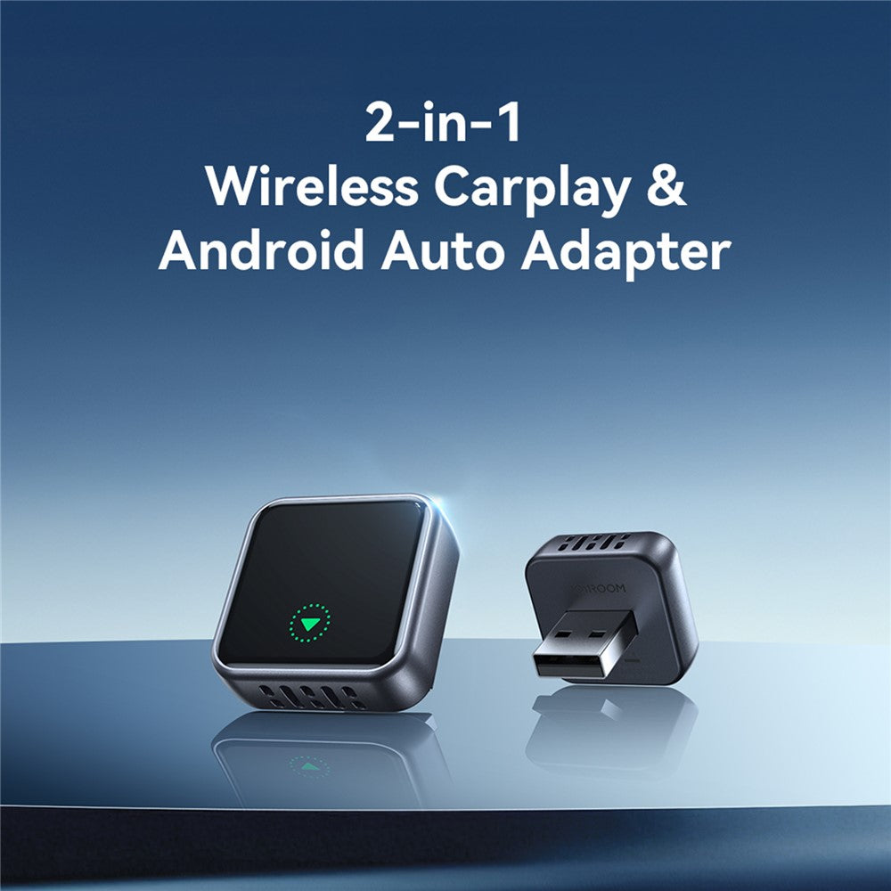 JOYROOM JR-CP3 2-in-1 Wireless CarPlay & Android Auto Adapter – Schnelle Verbindung