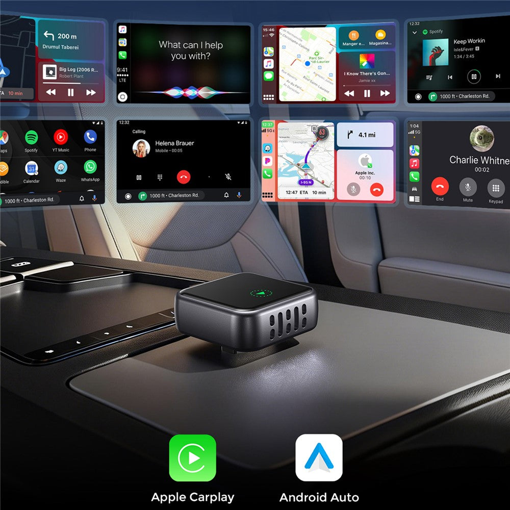 JOYROOM JR-CP3 2-in-1 Wireless CarPlay & Android Auto Adapter – Schnelle Verbindung