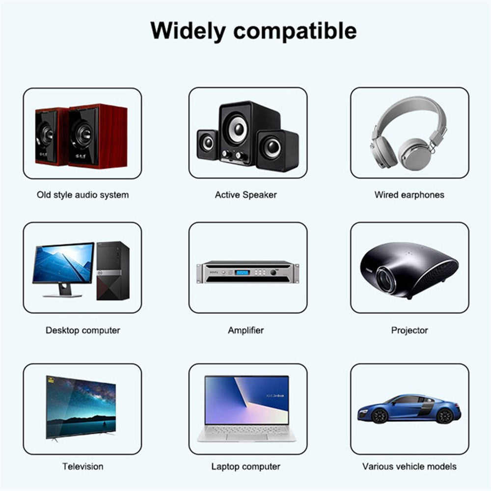 Q7 Digitales Display Bluetooth 5.3 MP3-Player, 2-in-1 Empfänger/Sender Auto-Audio-Adapter