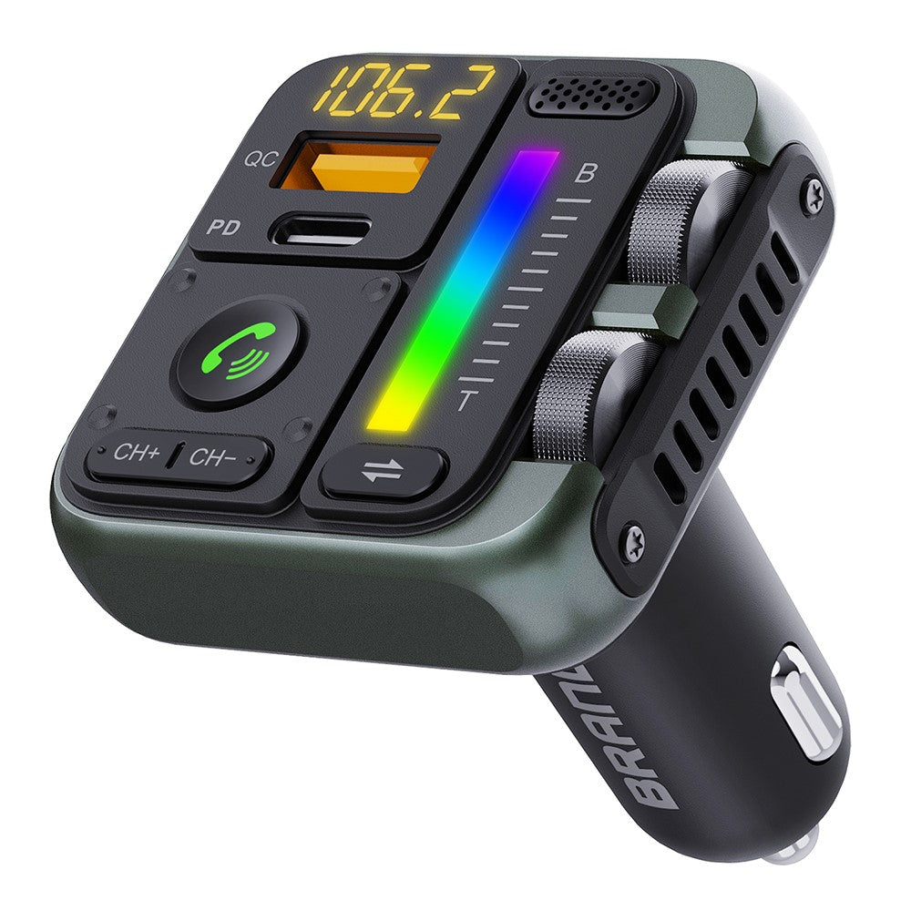MT04 Bluetooth FM Transmitter: HiFi MP3 mit PD-Schnellladung