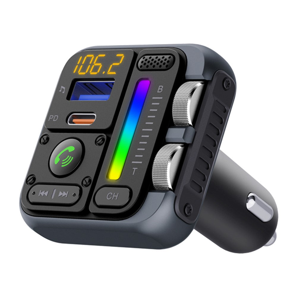 MT04 Bluetooth FM Transmitter: HiFi MP3 mit PD-Schnellladung